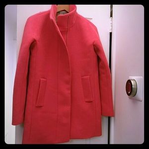 NWT j crew city coat in seaside coral 00